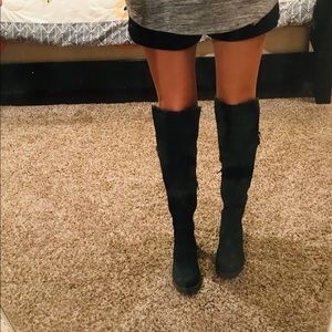 Lucky brand over knee boots